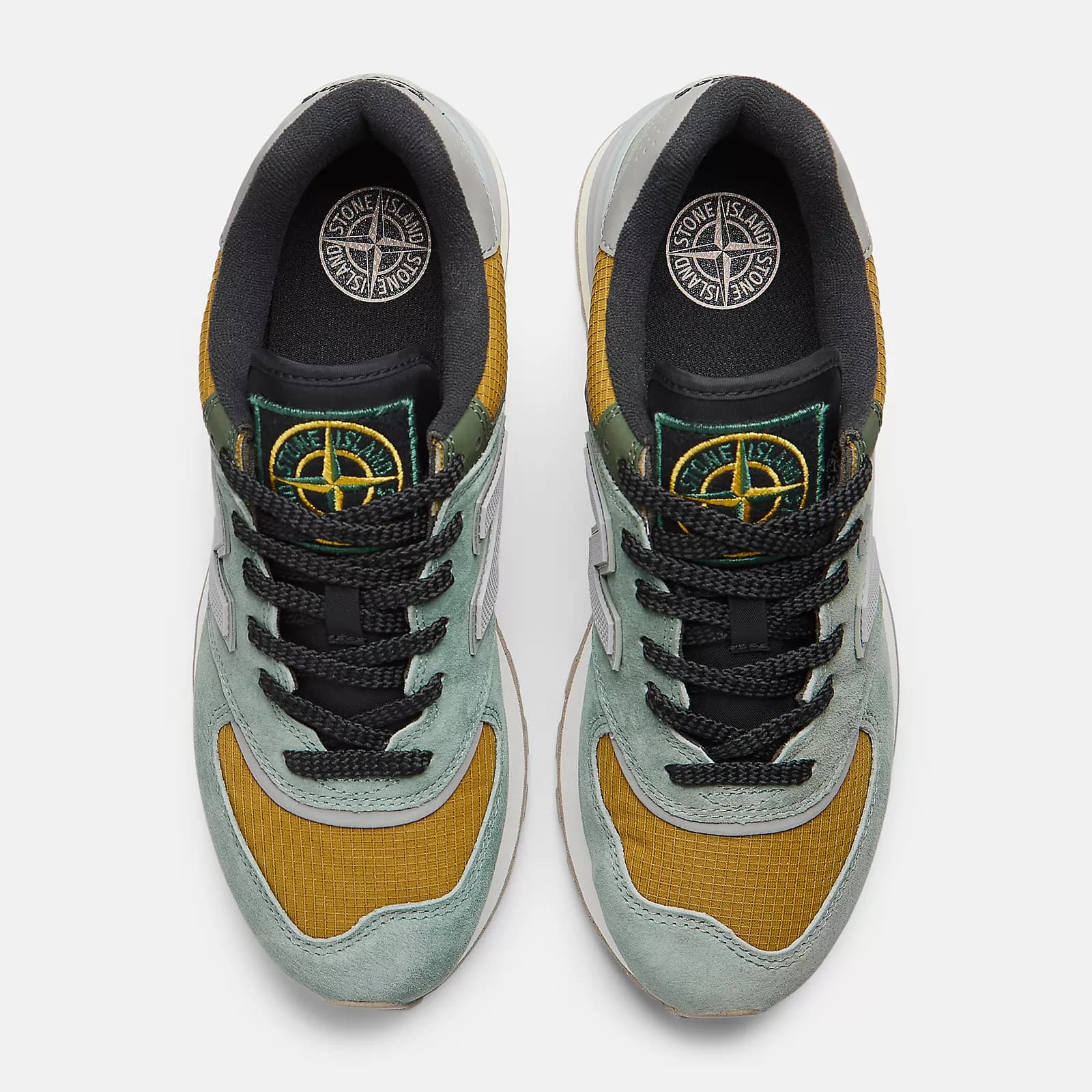 Stone Island x New Balance 574 Legacy Light Green