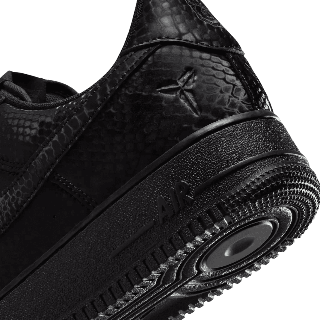Kobe Bryant x Nike Air Force 1 Low Forever Black