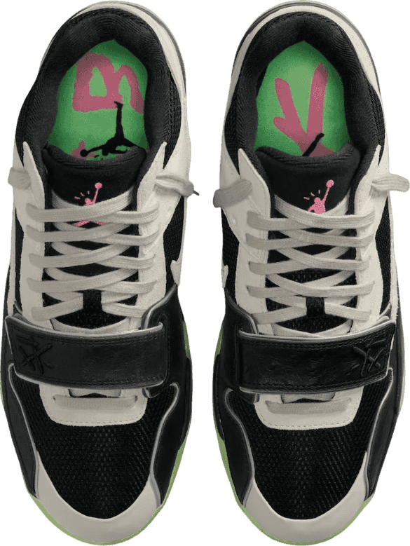 Chase B x Travis Scott x Jordan Jumpman Jack Black/Night Silver