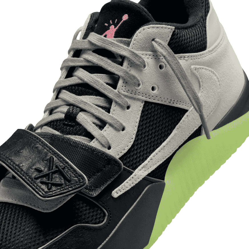 Chase B x Travis Scott x Jordan Jumpman Jack Black/Night Silver