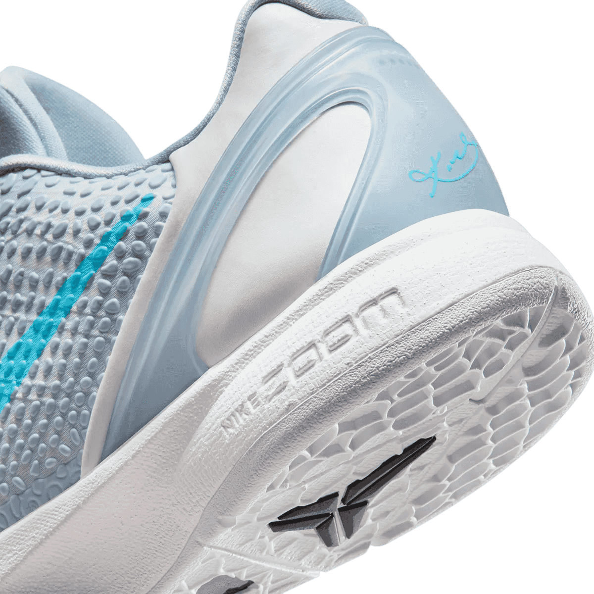 Caitlin Clark x Nike Kobe 6 Protro Light Armory Blue