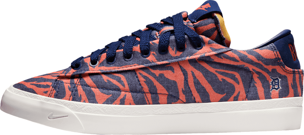 Devin Booker x Nike Blazer Low Detroit Tigers Safety Orange/Blue Void