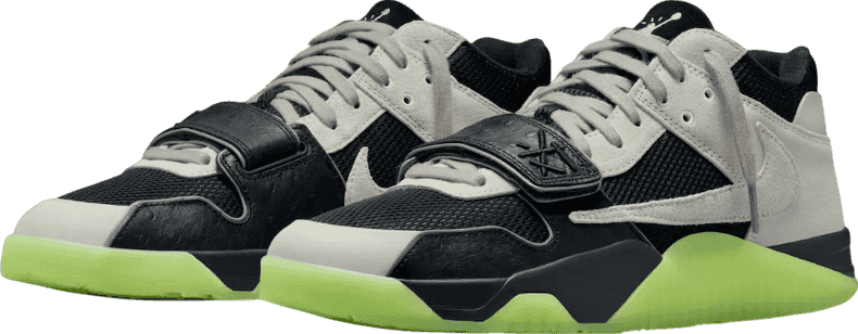 Chase B x Travis Scott x Jordan Jumpman Jack Black/Night Silver