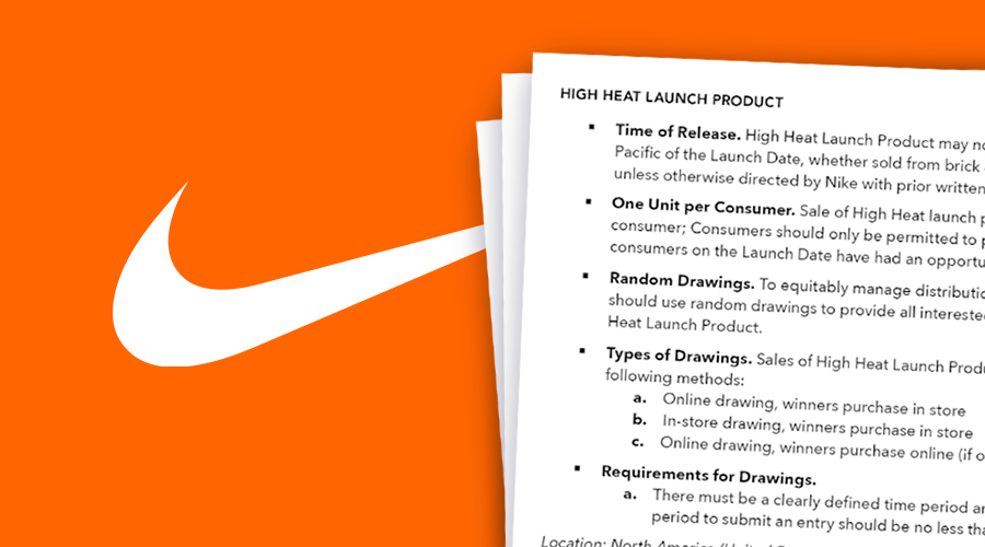 Classified Nike Documents Leaked