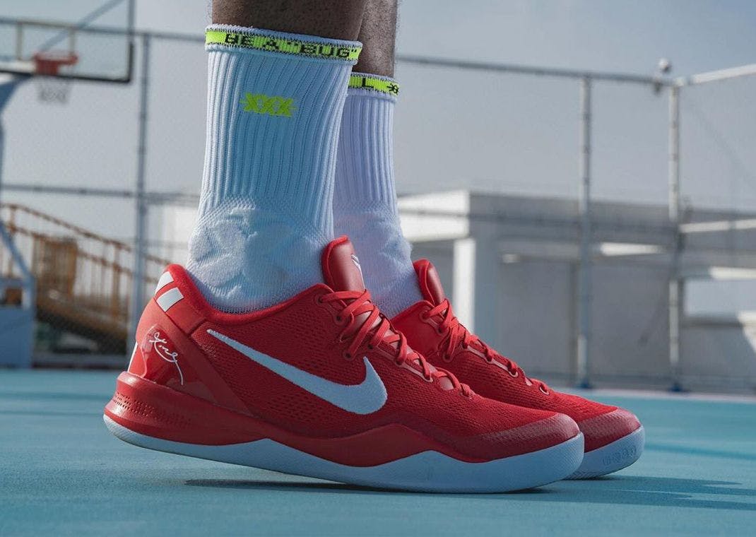 Nike Kobe 8 Protro TB University Red