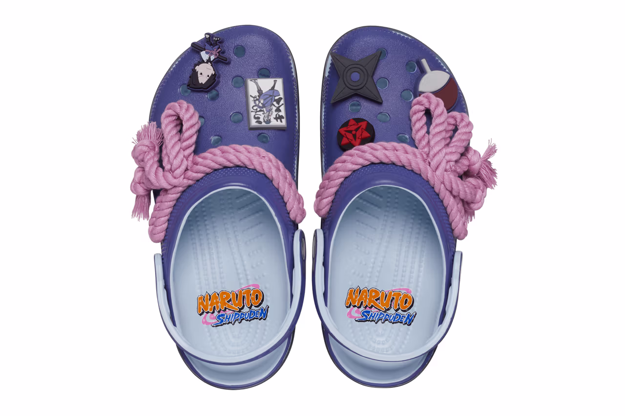 Sasuke Uchiha Croc Clogs