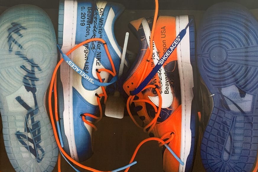 Off-White Futura Dunk Releasing via Auction