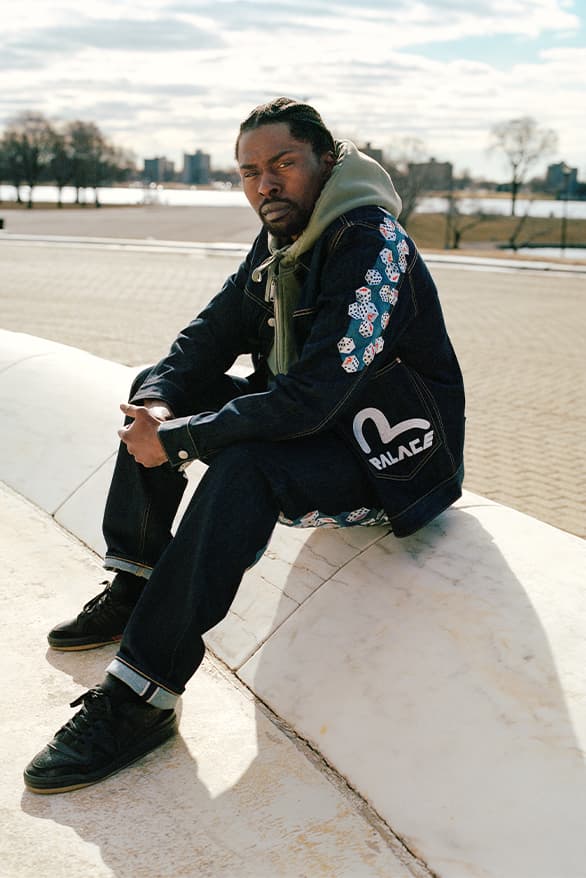 Palace Skateboards x Evisu collection