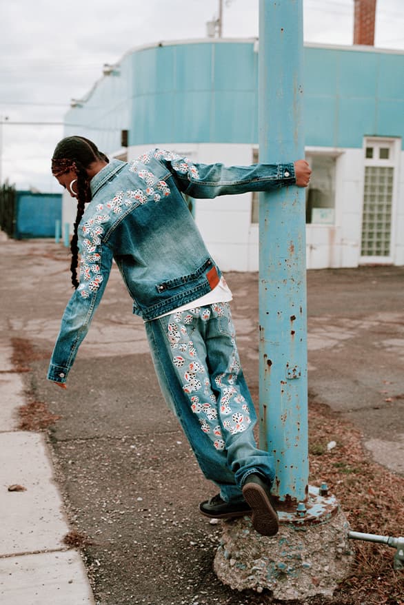 Palace Skateboards x Evisu collection